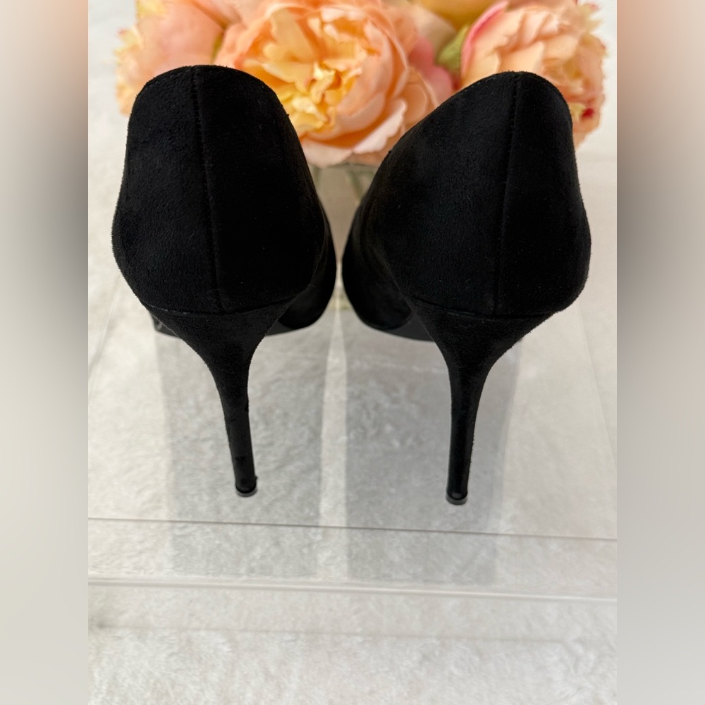 Fashion Nova Elegant Black Heels - Picture 6 of 8